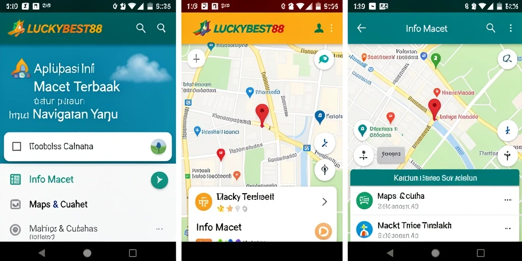 Antarmuka aplikasi Info Macet yang informatif dan mudah digunakan.