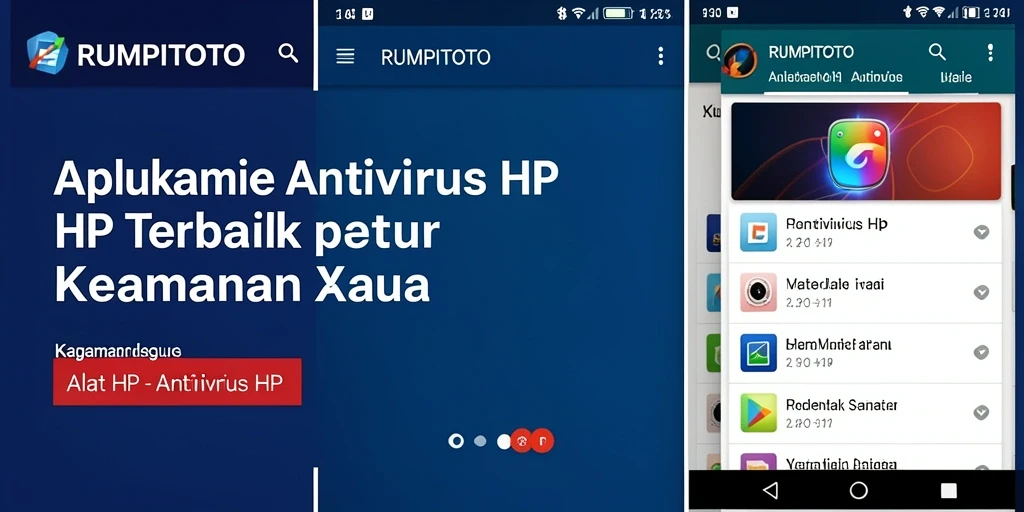 Tampilan antarmuka RUMPITOTO yang intuitif dan efektif.