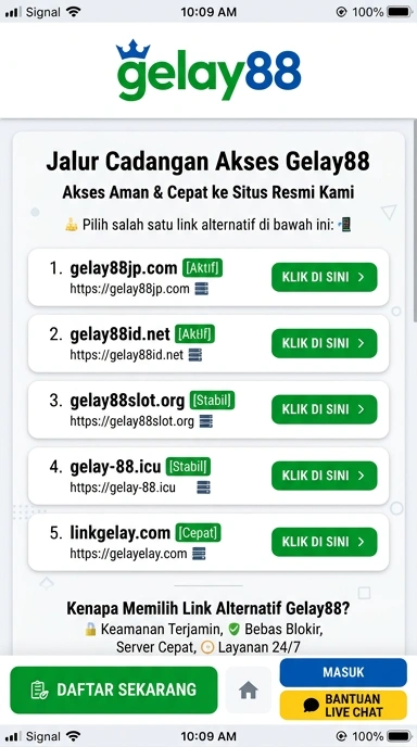 Link Alternatif Resmi gelay88 untuk Pengguna Android